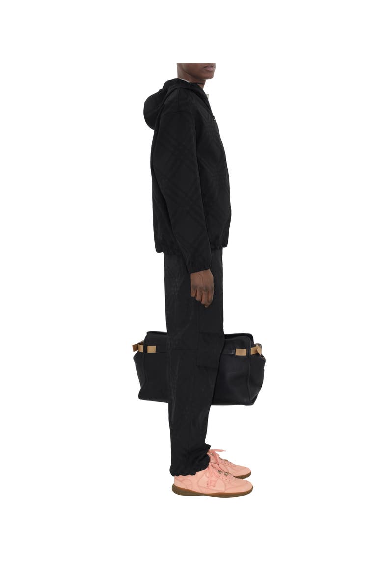 Burberry Check Nylon Cargo Trousers, Alternate, color, 