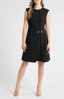 Eliza J Sleeveless A-Line Dress