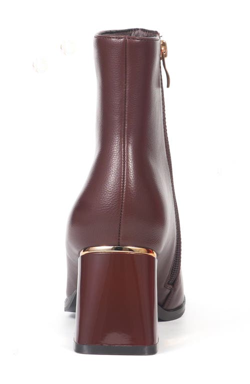 Ninety Union Terry Square Toe Boot In Brown