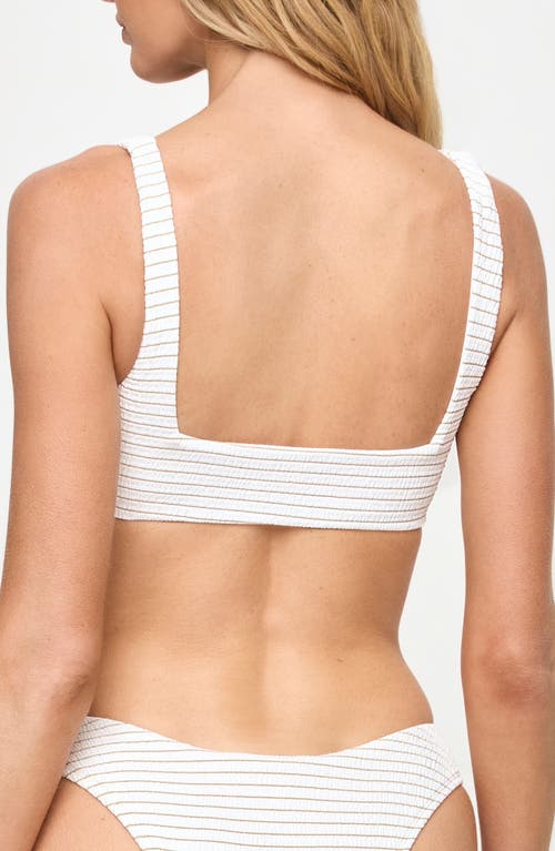 L*space Lspace Liv Bikini Top In White