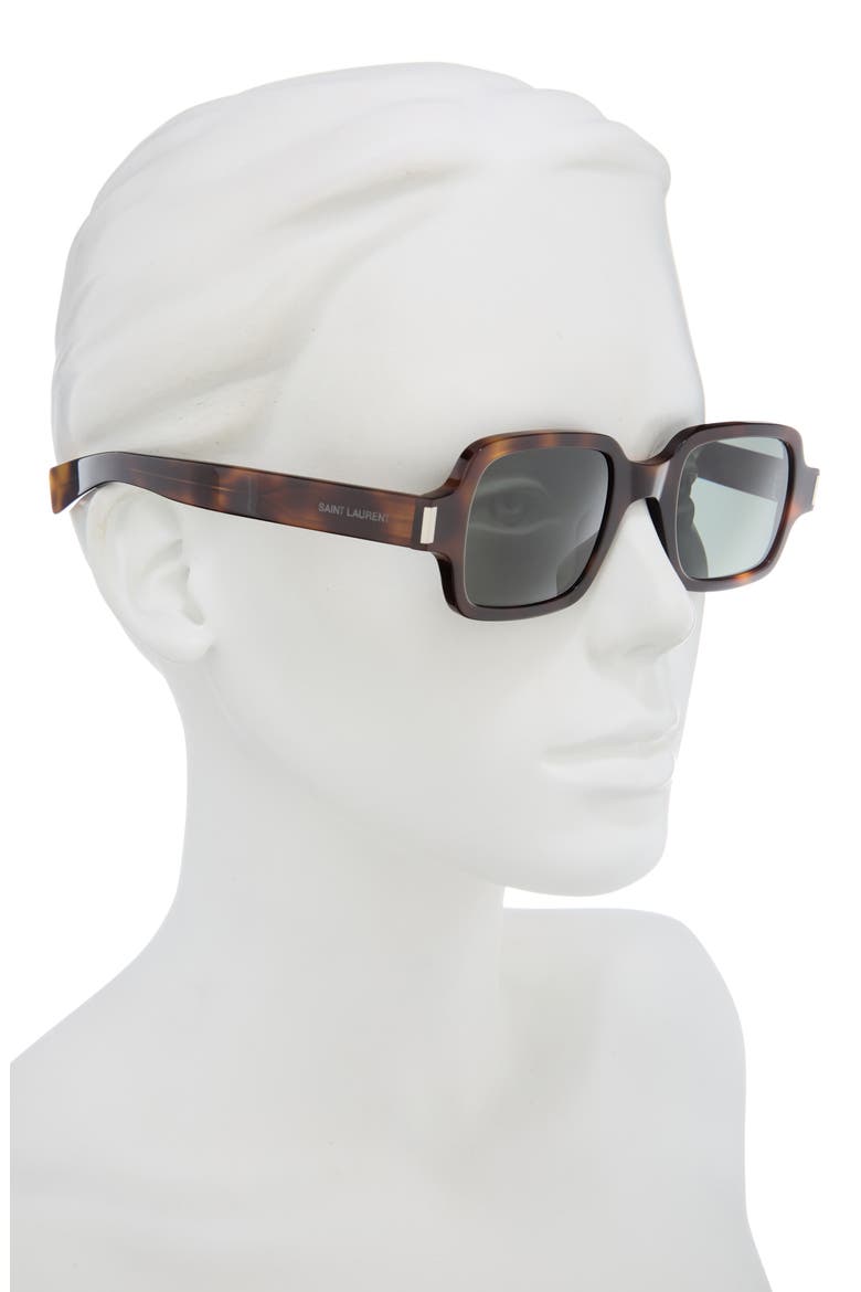 Rectangular Sunglasses, Alternate, color, HAVANA HAVANA GREY