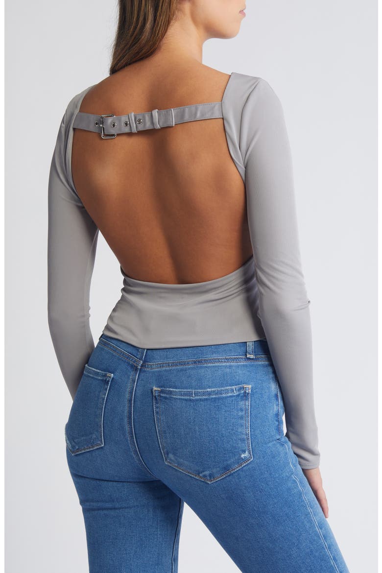 Open Back Top, Alternate, color, STEEL
