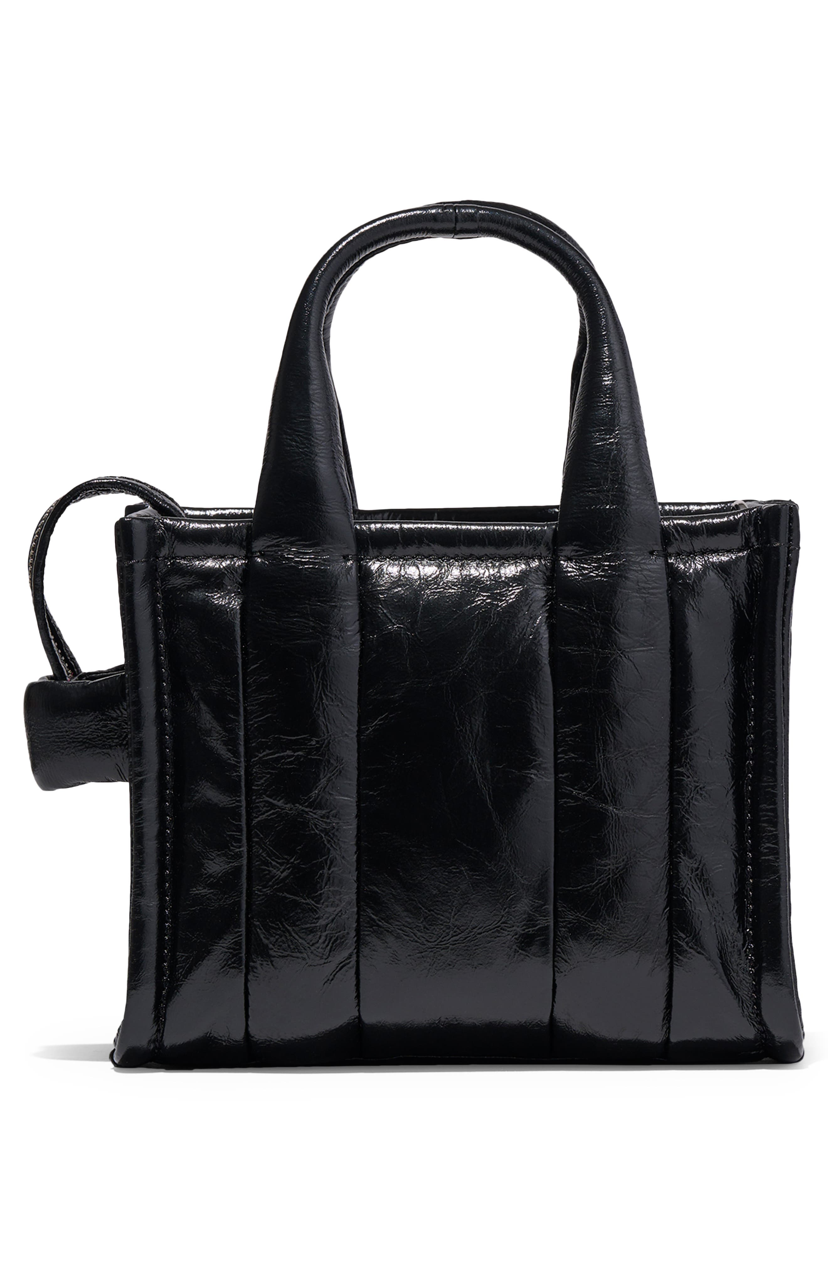 Marc Jacobs The Shiny Crinkle Crossbody Tote Bag, Alternate, color, 