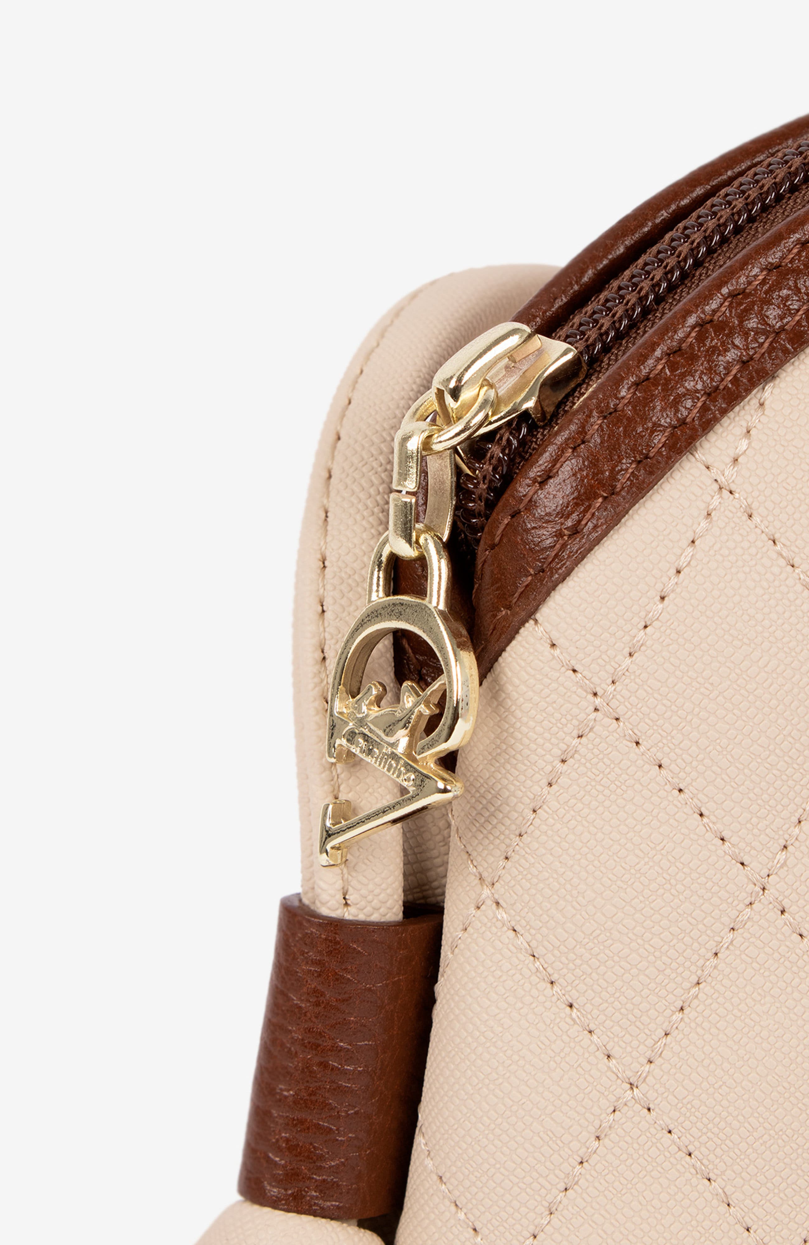 Sublime 5 Small Crossbody Bag, Alternate, color, Camel Brown / Beige / White