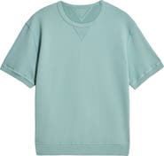 Fortela Ohio Brushed Jersey Short Sleeve Sweatshirt