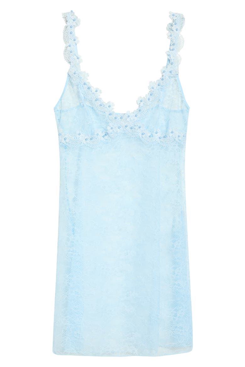 Embroidered Lace Slip, Alternate, color, POWDER BLUE