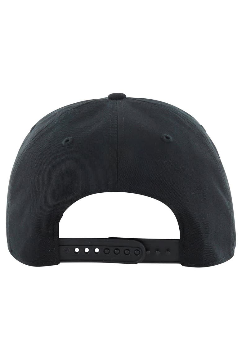 Men's '47 Black Kansas City Chiefs Hitch Adjustable Hat, Alternate, color, Black