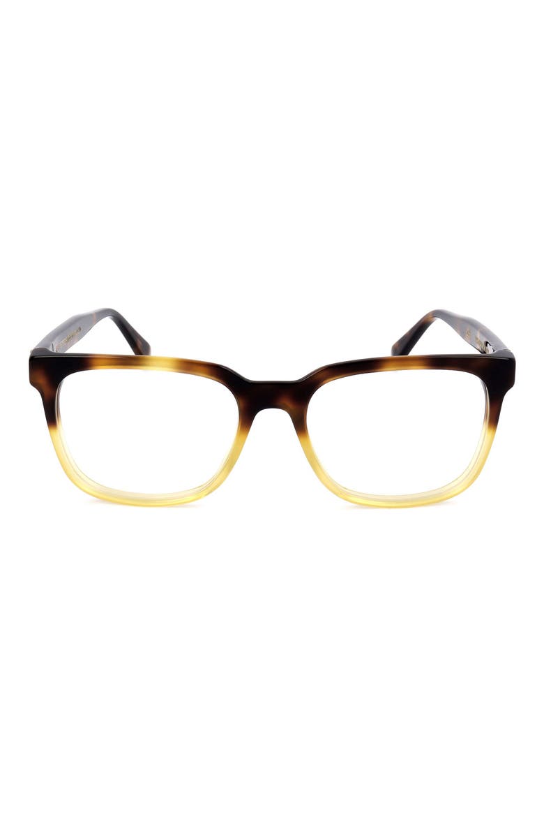 52mm Square Optical Glasses, Main, color, TORTOISE