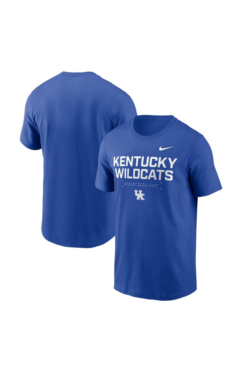 Nike Men's Nike Royal Kentucky Wildcats 2025 Courtside Basketball Performance T-Shirt, Main, color, Royal