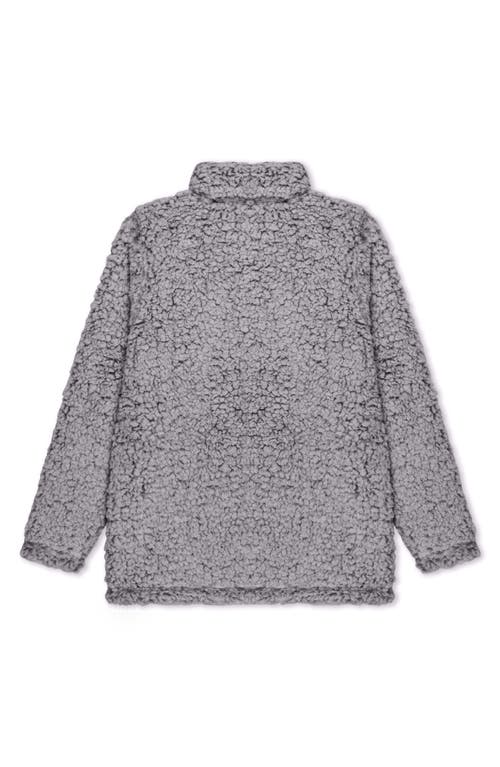 Dalix Womens Ghost Faux Quarter Zip Pullover In Black