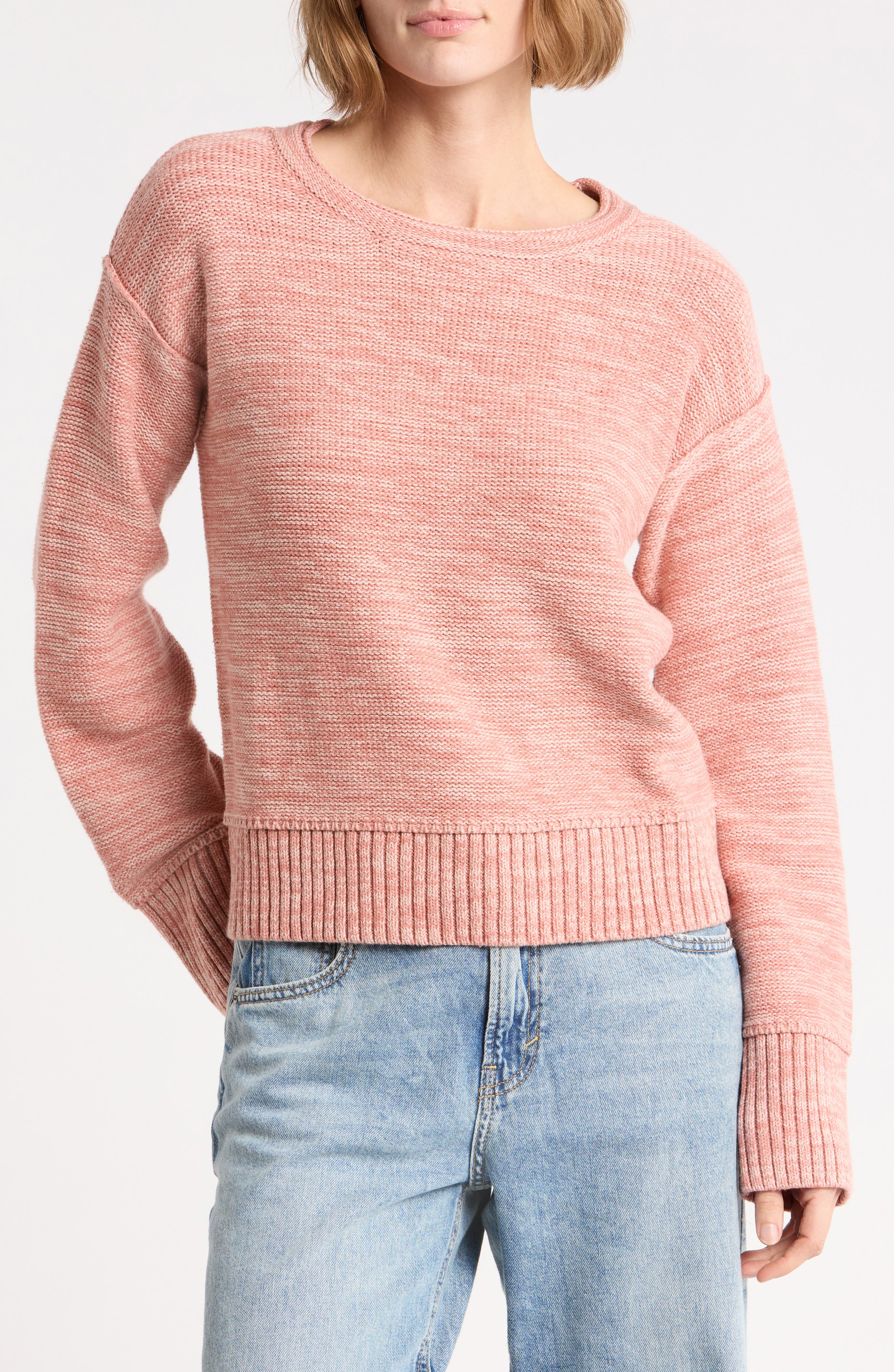 Crewneck Knit Sweater