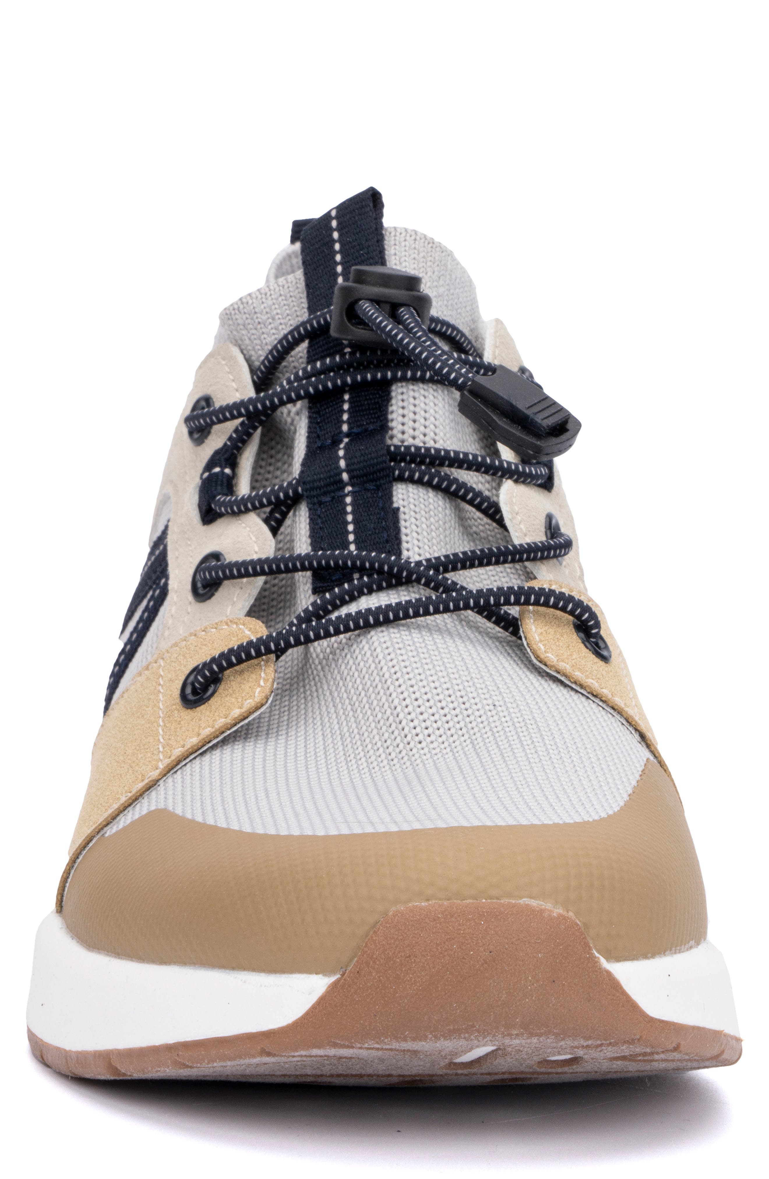 NEW YORK AND COMPANY Zion Sneaker, Alternate, color, Grey Multi