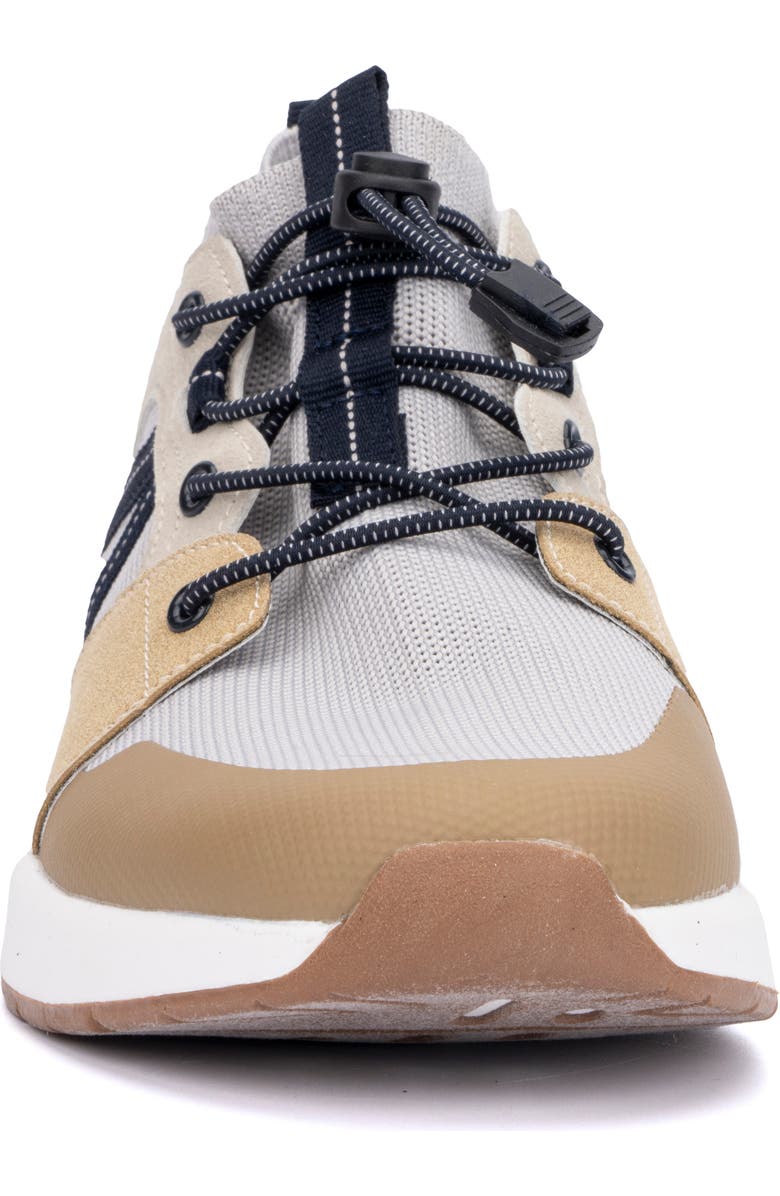 NEW YORK AND COMPANY Zion Sneaker, Alternate, color, Grey Multi