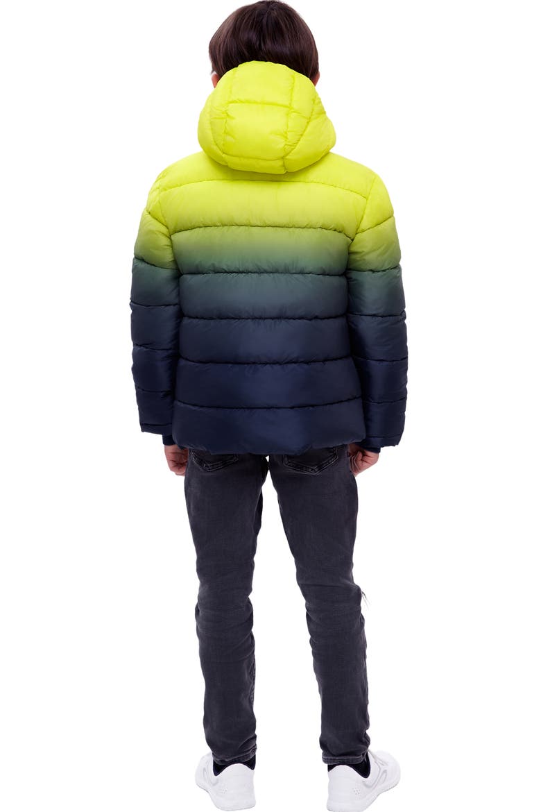 Kids' Heavyweight Fleece Lined Puffer Jacket, Alternate, color, Luminous