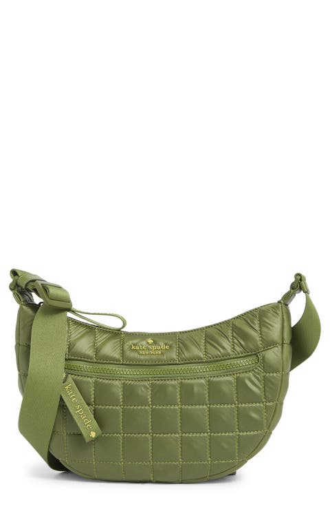 camden quilted large sling bag