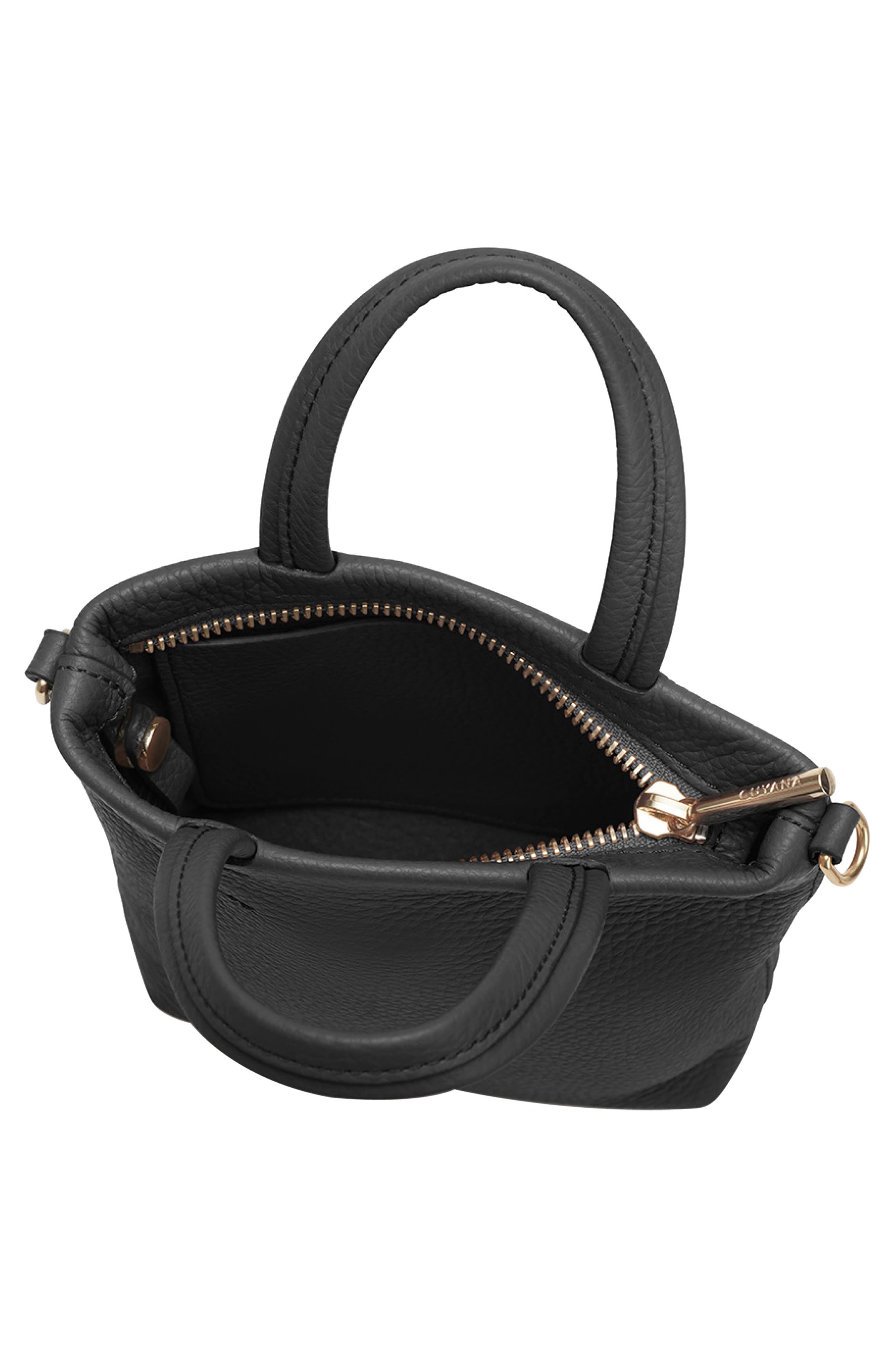 Cuyana Easy Leather Phone Tote, Alternate, color, 