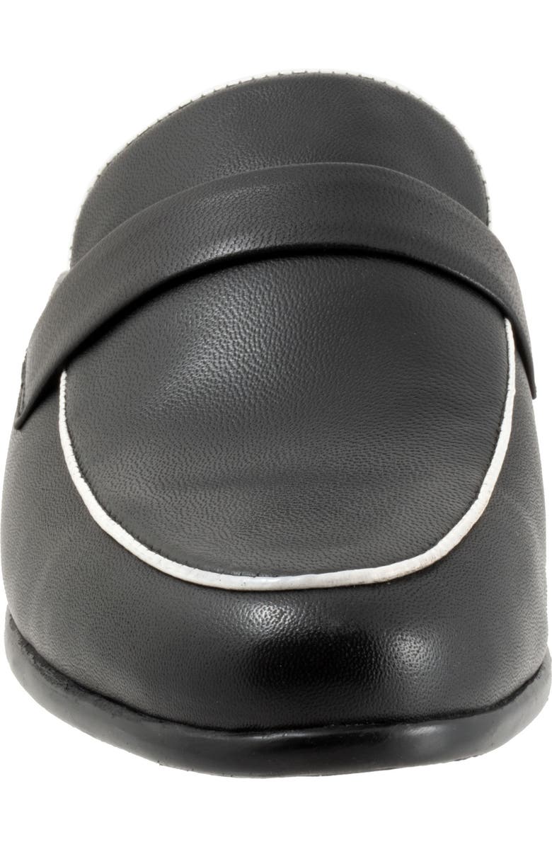 Trotters Lola Loafer Mule, Alternate, color, Black