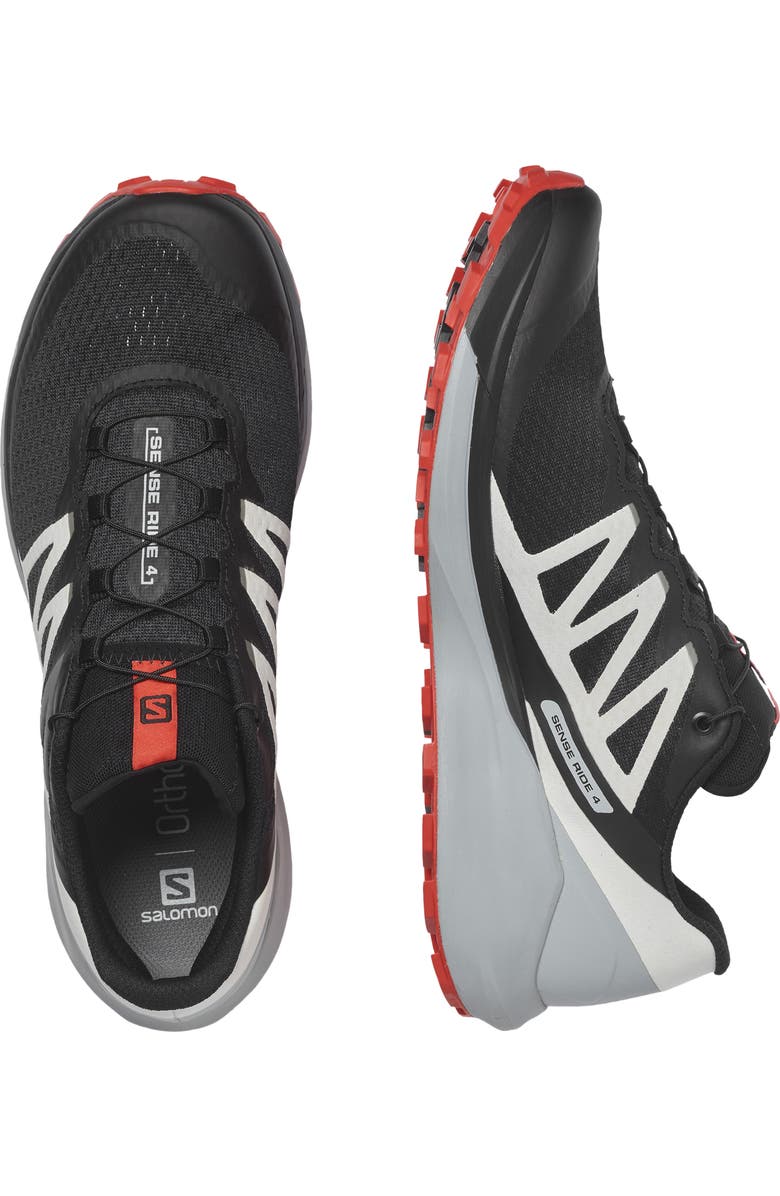 Salomon Sense Ride 4 Trail Running Shoe, Alternate, color,