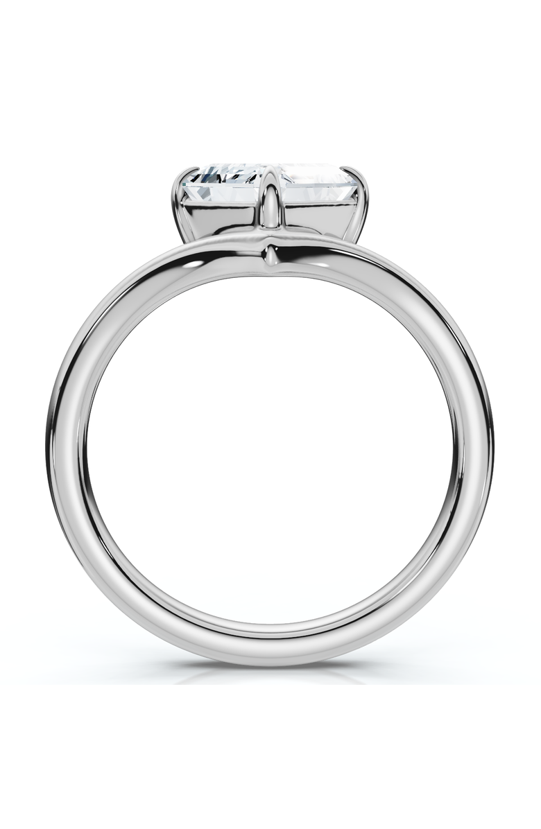 Bliss Diamond 1Ct V Asscher Cut Diamond Engagement Ring 14k Gold or Platinum Lab Grown EF/VS, Alternate, color,