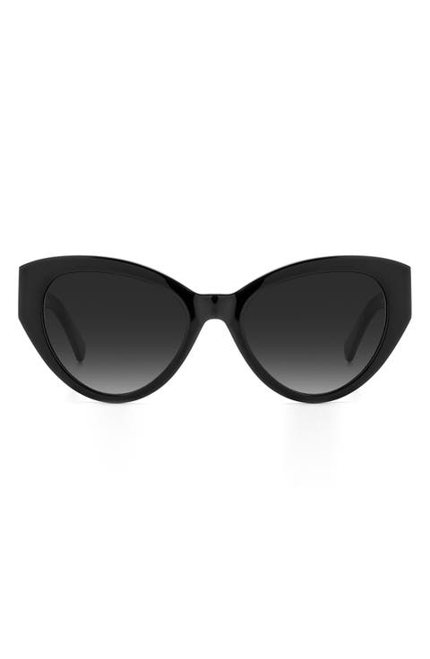 paisleigh 55mm gradient cat eye sunglasses