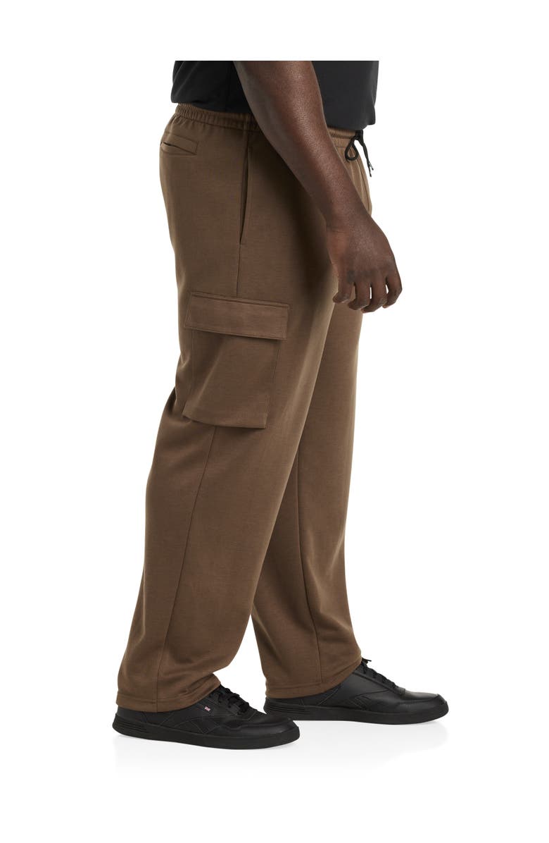 Reebok Big & Tall Hoopwear Performance Cargo Pants, Alternate, color, Utility Brown