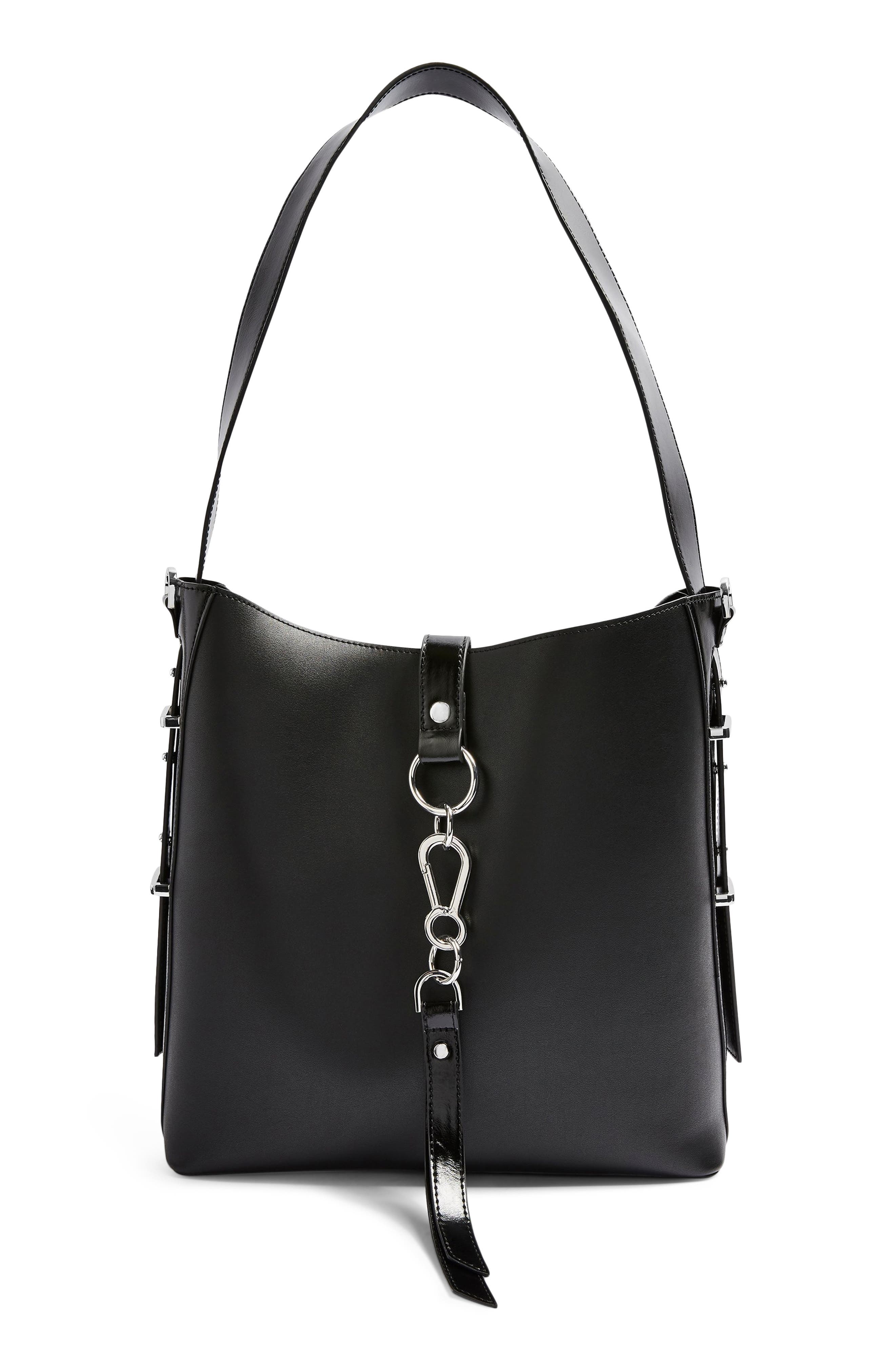 Topshop Herald Hobo Bag, Main, color, 