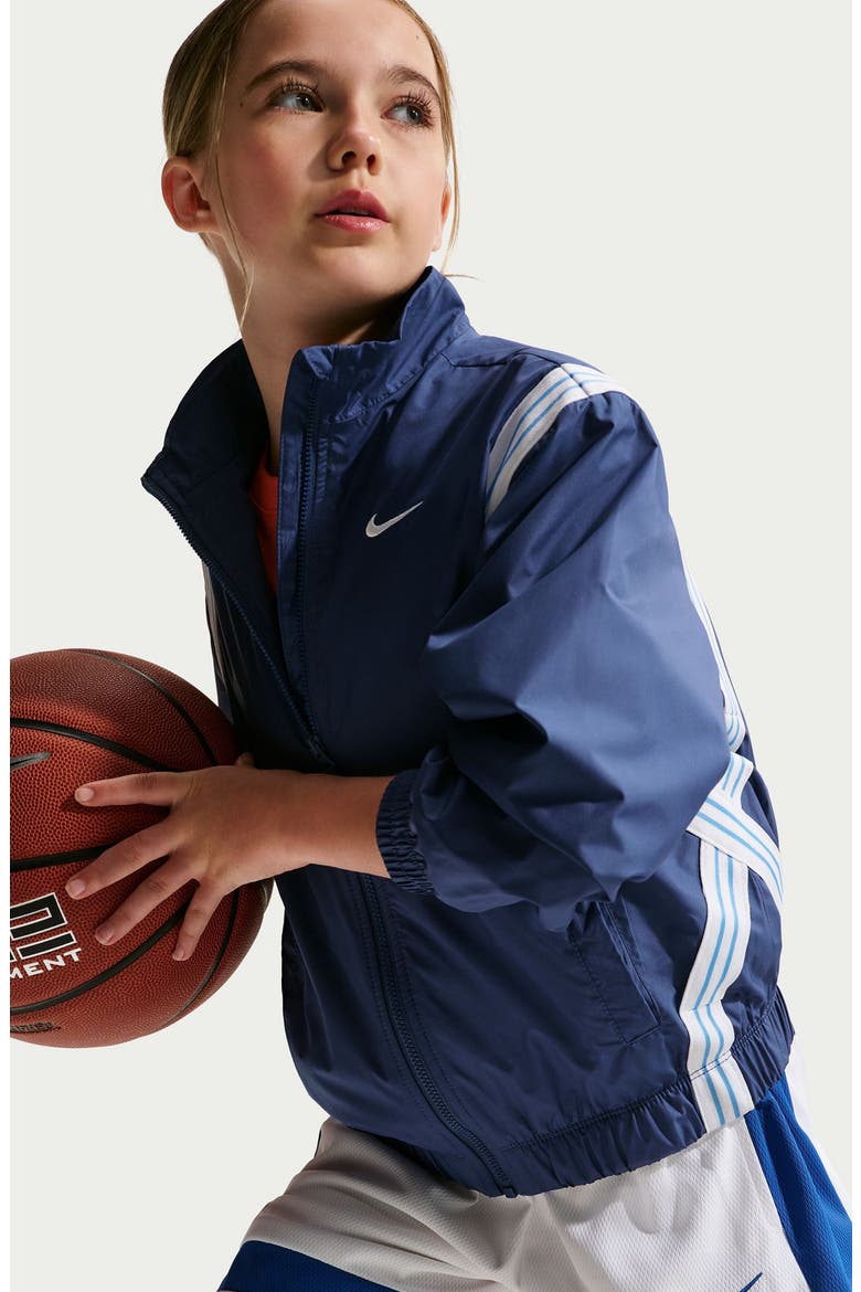 Kids' Dri-FIT Performance Basketball Shorts, Alternate, color, WHITE/ GAME ROYAL