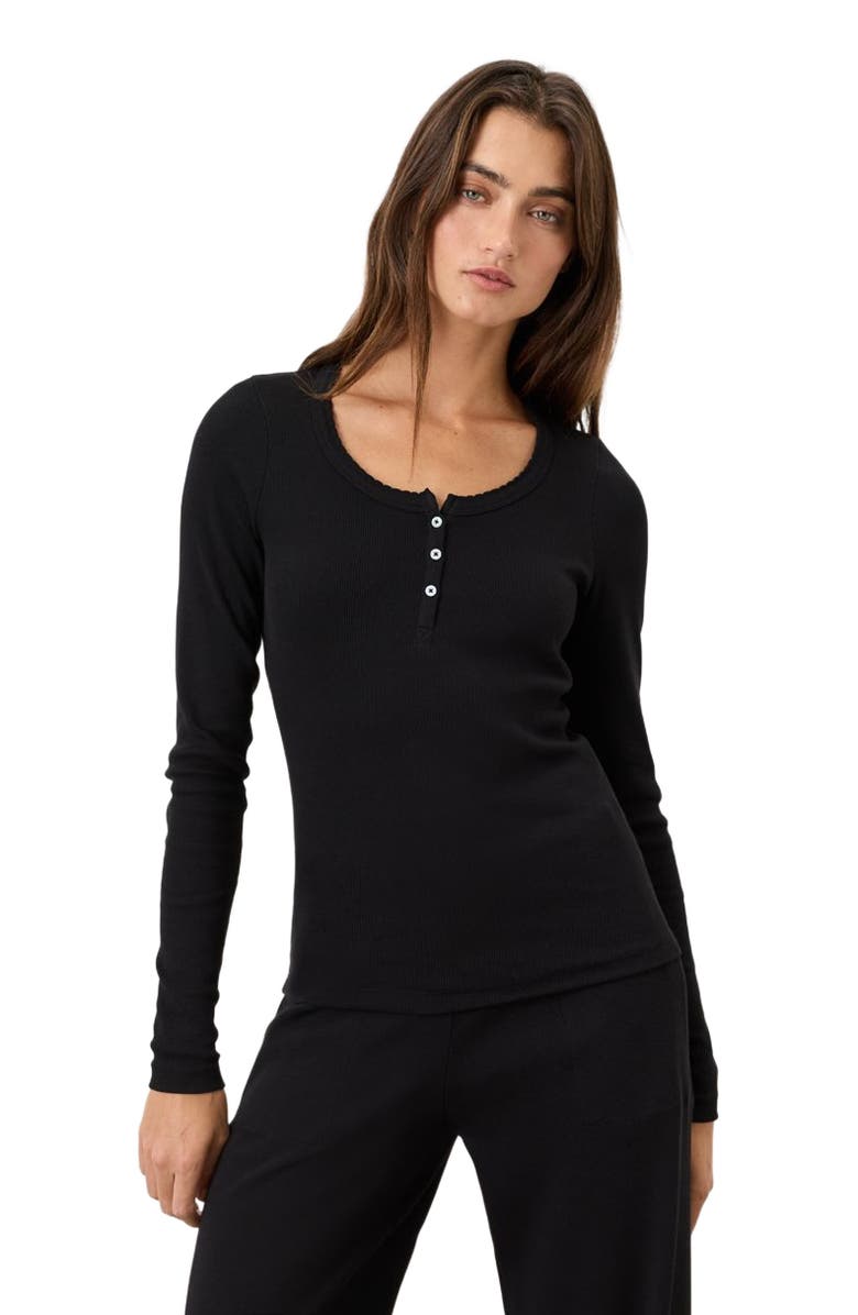 Pact Dream Rib Slim Henley Made With Organic Cotton, Main, color,