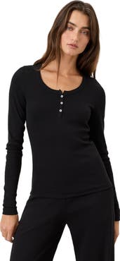 Pact Dream Rib Slim Henley Made With Organic Cotton