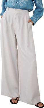 Bella Dahl Pleated Super Wide Leg Pants
