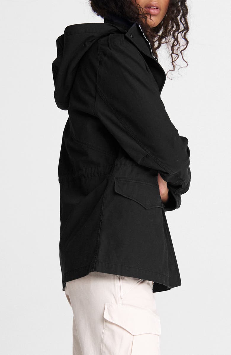 rag & bone Women's Field M65 Hooded Jacket, Alternate, color, 