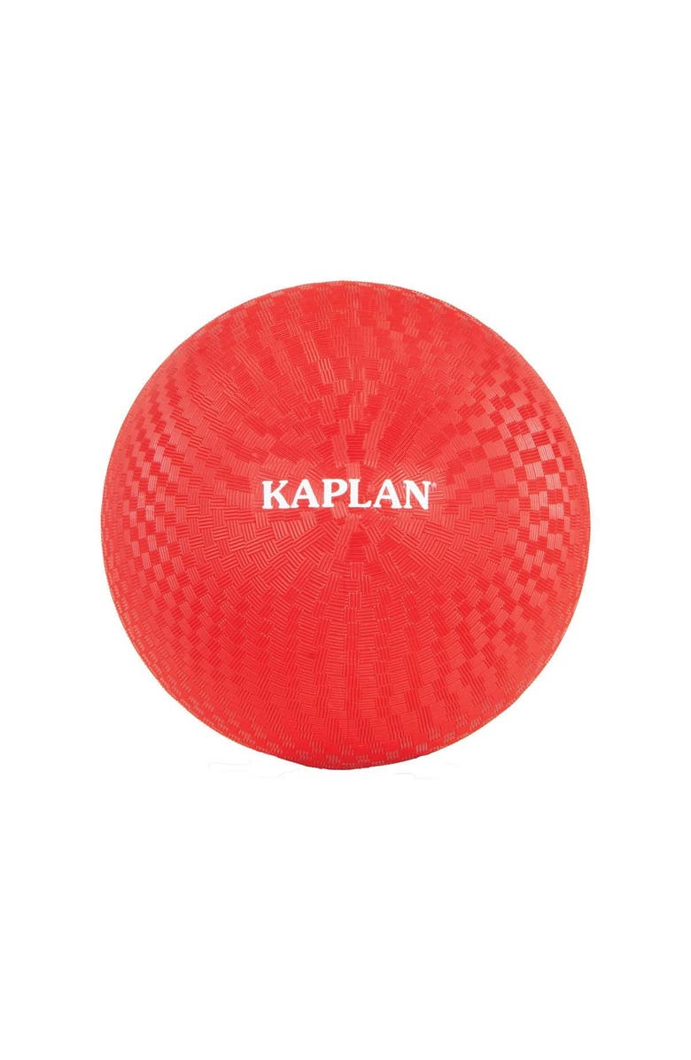 Kaplan Early Learning Company Playground Balls - Set of 4, Alternate, color, Red