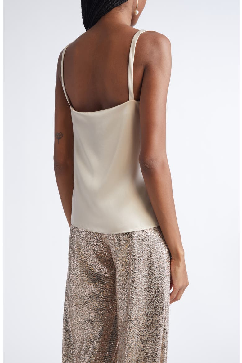 Liquid Satin Camisole, Alternate, color, LATTE