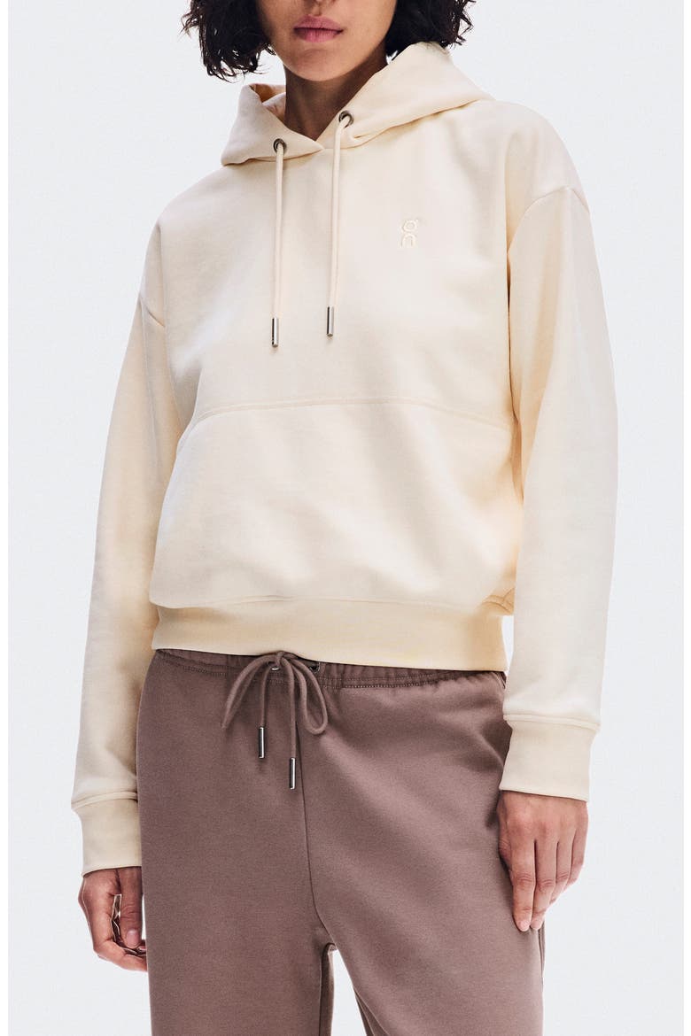 Club Collective Logo Embroidered Hoodie, Main, color, CHANTILLY