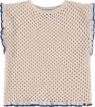 Stains and Stories by Babyface Crochet Ruffle Top