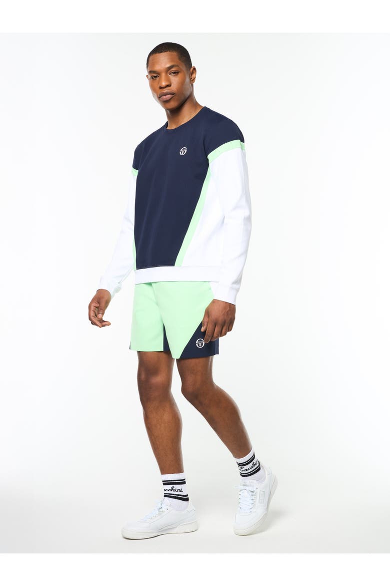 Pagia Crewneck, Alternate, color, MARITIME BLUE