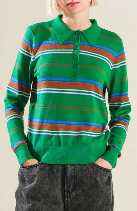 Striped Long Sleeve Sweater