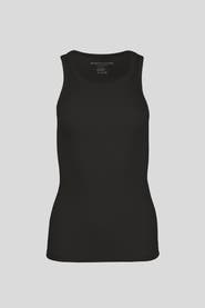 Majestic Filatures Lyocell Cotton Baby Rib Scoopneck Tank