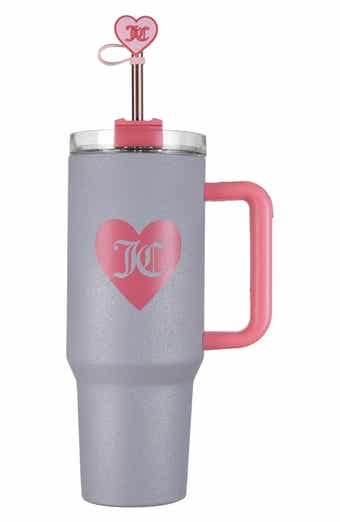 Juicy Couture 30-Ounce Jetsetter Stainless Steel Water Bottle