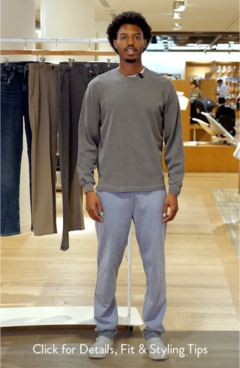 Caza Rib Organic Cotton Sweatshirt, sales video thumbnail