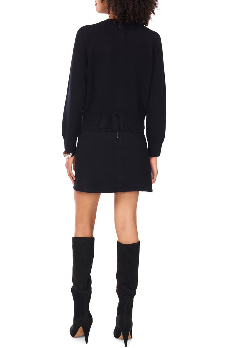 Vince Camuto Raglan Sleeve Cardigan, Alternate, color, 