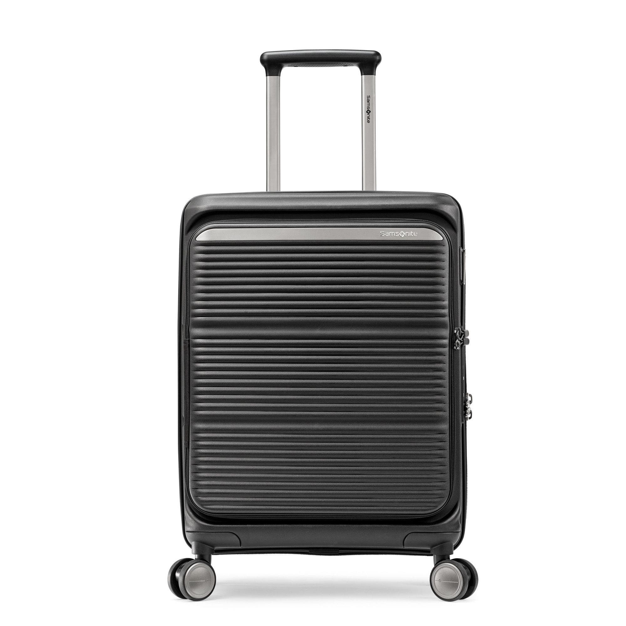 Samsonite Paralux Global Carry-On Spinner, Main, color, Black