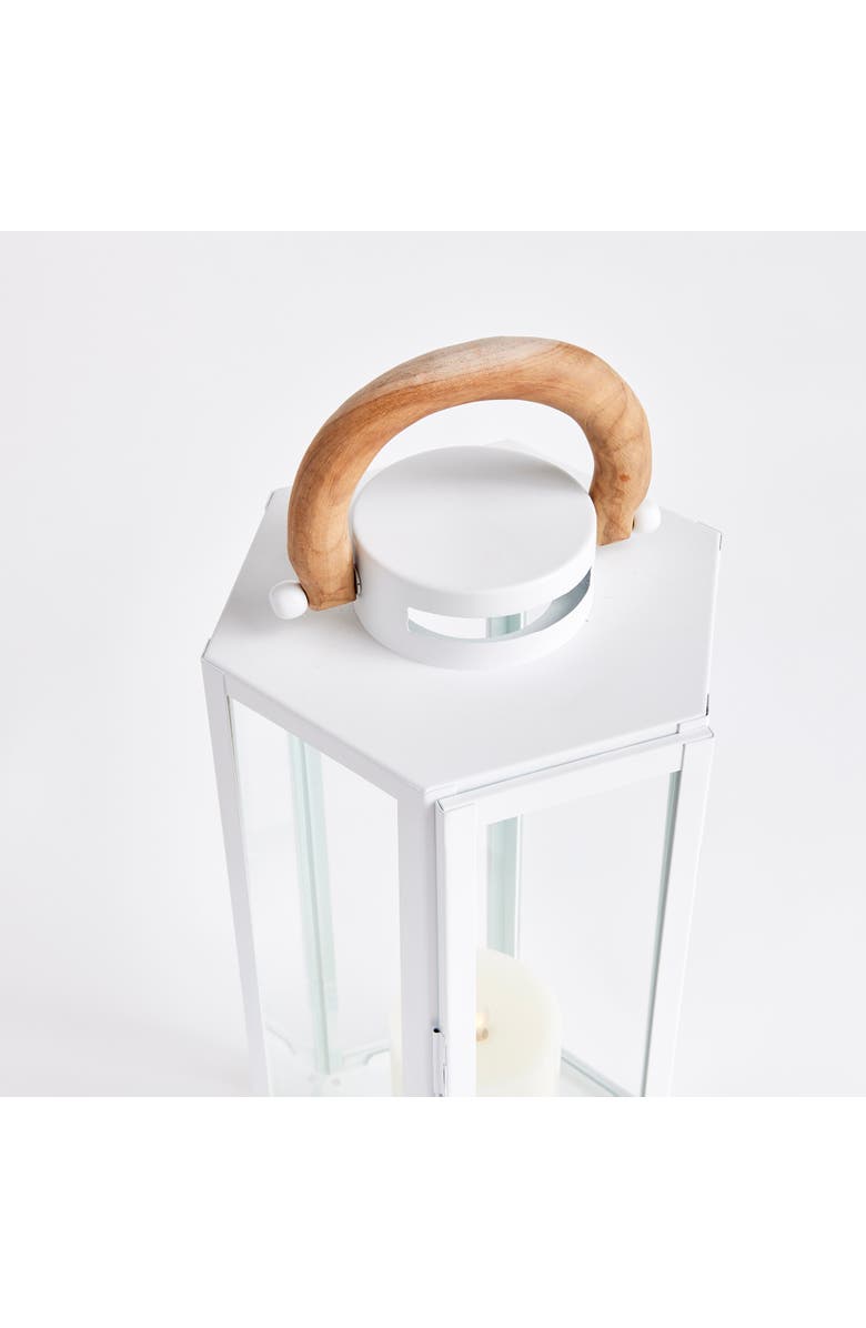 Napa Home & Garden Dockside Outdoor Lantern, Alternate, color, White