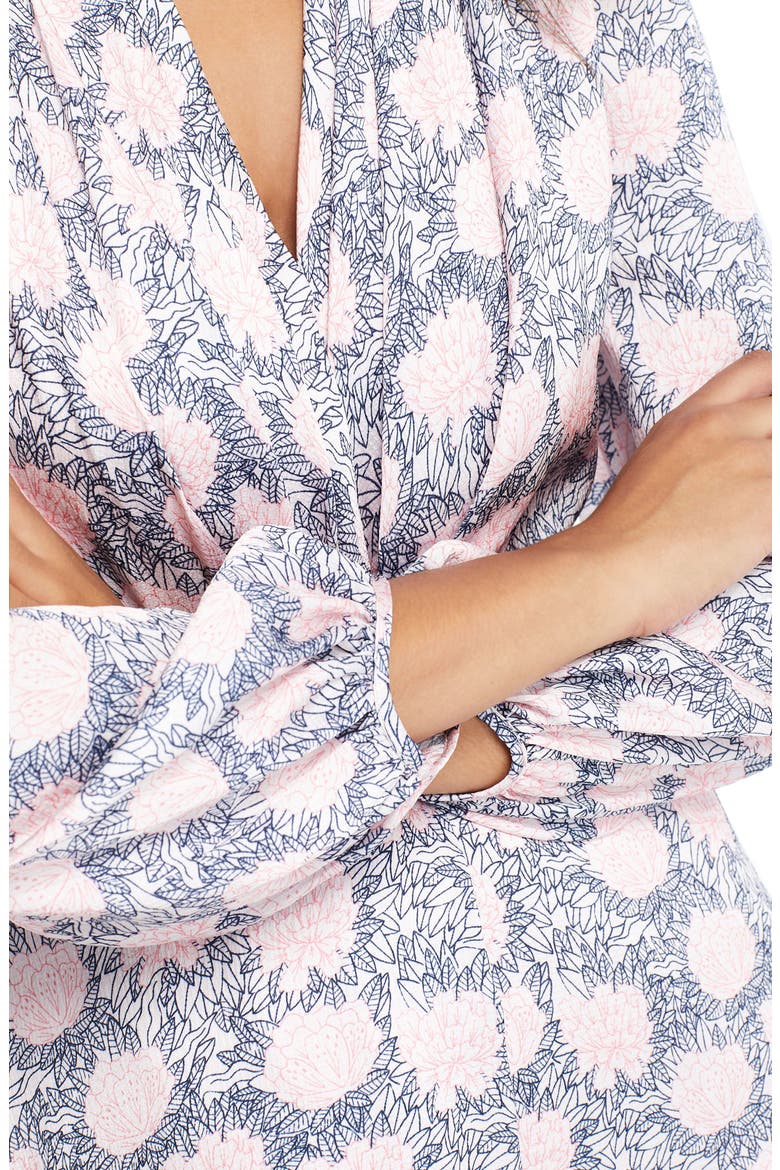 Lizzie Floral Dress, Alternate, color, PINK/ UPTOWN PINK