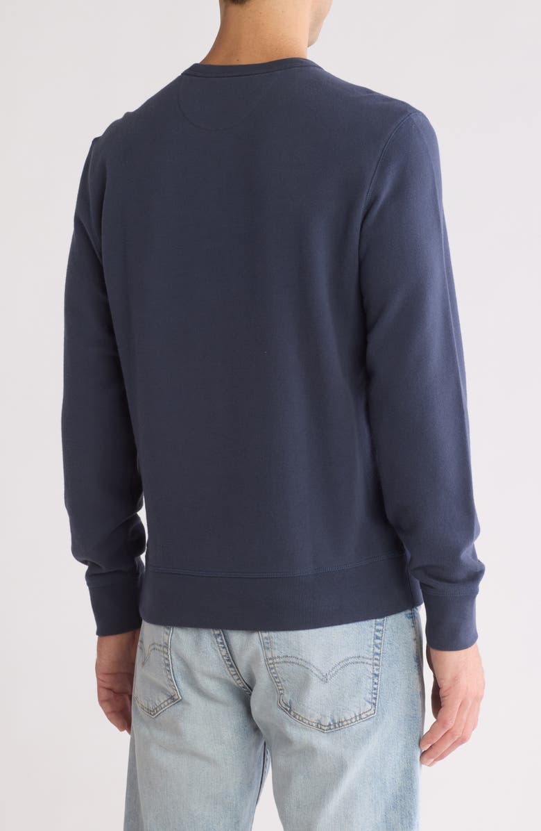 Faherty Cotton French Terry Crewneck Sweatshirt, Alternate, color, 