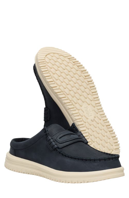 Hey Dude Wally Next Leather Loafer Mule In Multi