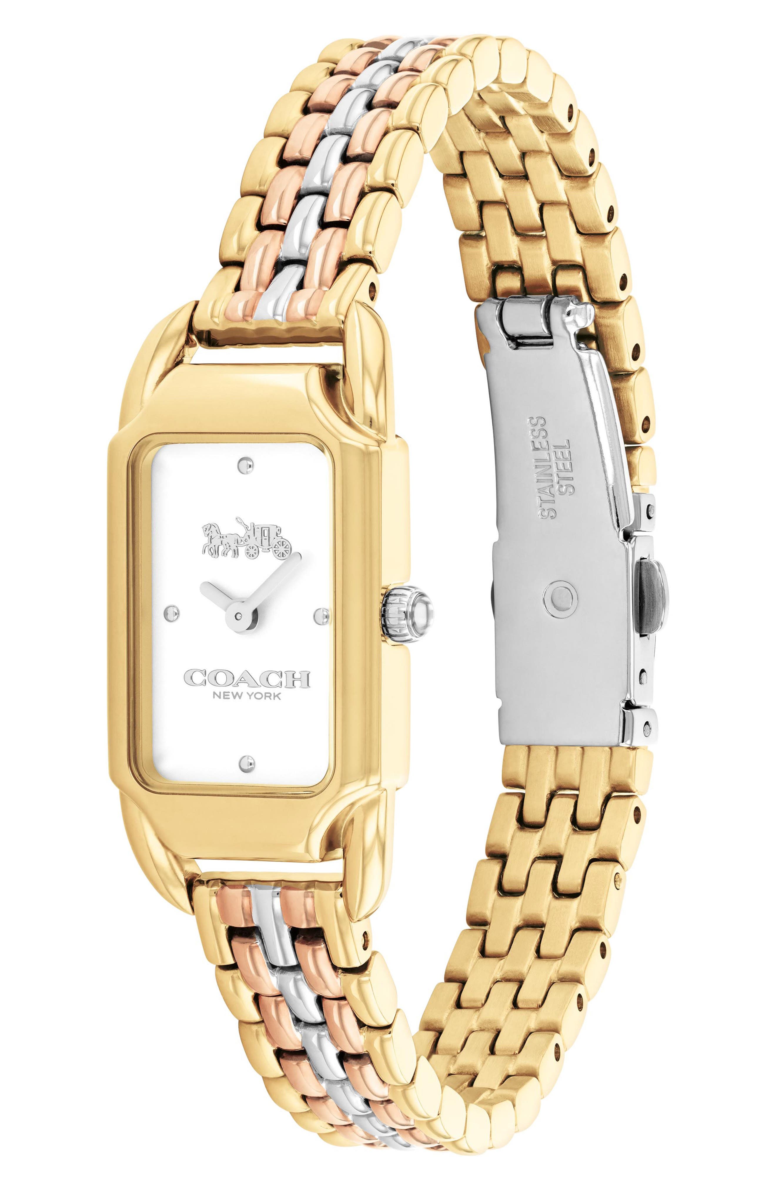 COACH Cadie Bracelet Watch; 17.5mm x 28.5mm (Women) | Nordstrom