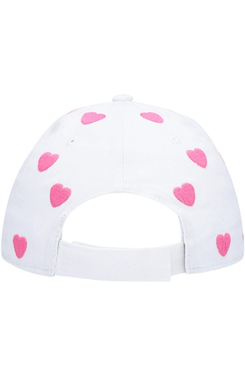 '47 Toddler Girls '47 White Seattle Seahawks Surprise Clean Up Adjustable Hat, Alternate, color, 