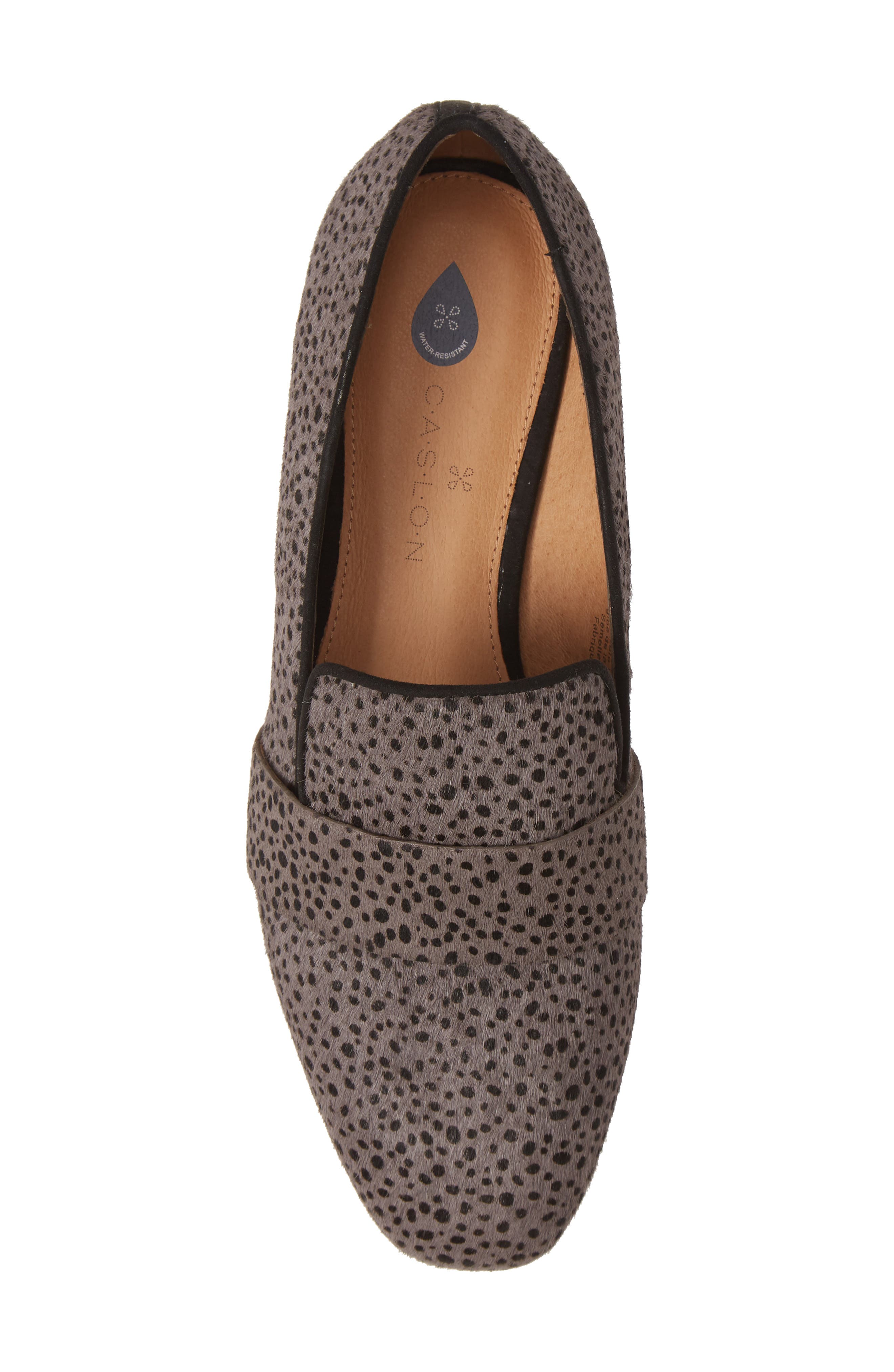 Caslon<sup>®</sup> Erik Water Resistant Genuine Calf Hair Loafer, Alternate, color, 