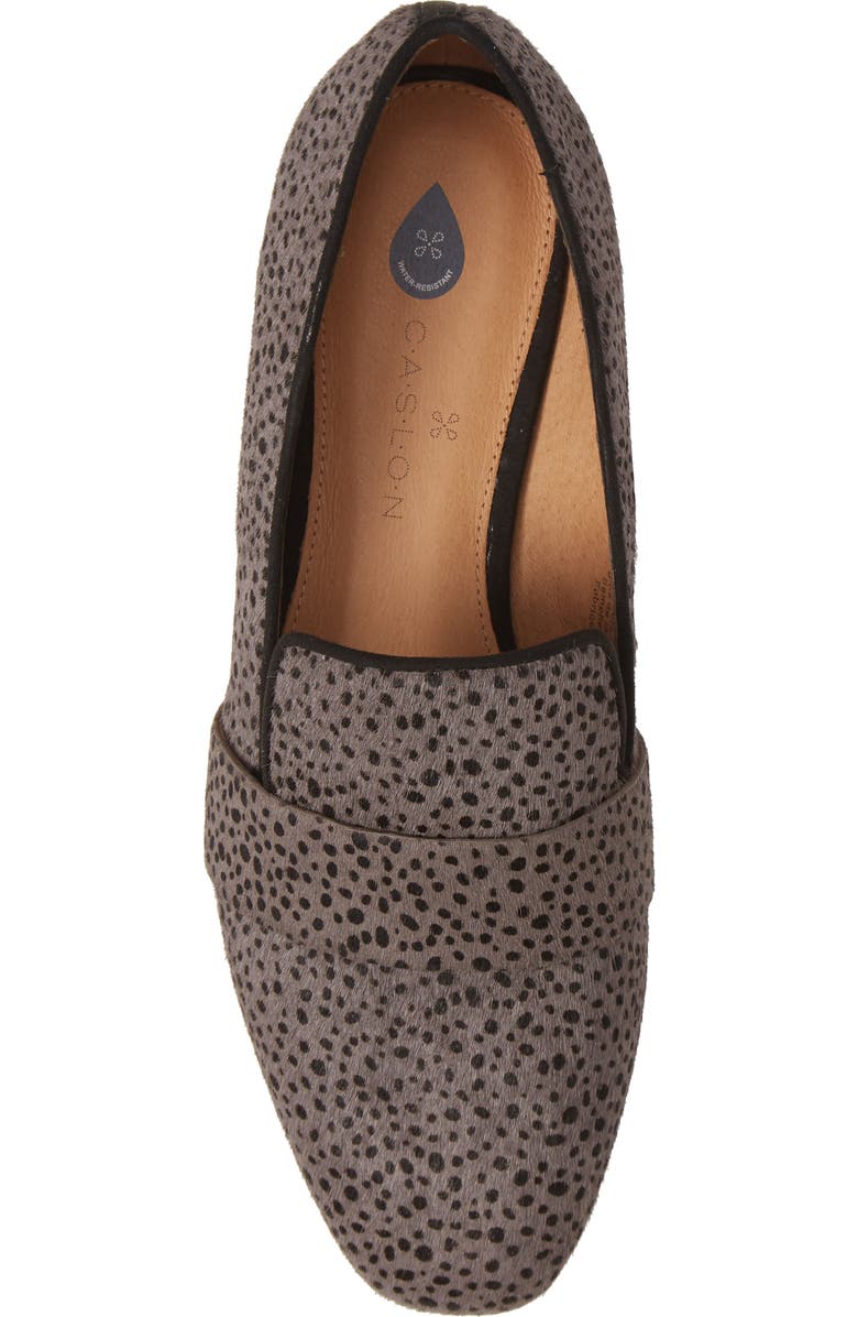 Caslon<sup>®</sup> Erik Water Resistant Genuine Calf Hair Loafer, Alternate, color,